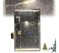 Générique Snow Tales Lamp,Christmas Street Lamp,Christmas Snow Scene Light DIY Materials, Christmas Decorations Desktop Decor Gifts (2 PCS)