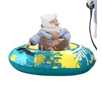 Générique Snow Tube - Traction Strap | Inflatable Sled for Kids | Inflatable Winter Snow Tube Sled | Snows Ski Tubes Outdoor Sledding with Oxford Cover, Winter Sports Toys for Kids