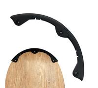 Générique Snowboard Anti-Collision Strip- Flexible Snowboard Protection Bar, Black Skateboard Deck Cover, Nose Guard for Sports Skateboards, Protective Anti-Scratch Nose Bumper for Skateboard