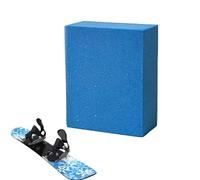 Générique Snowboard Edge Rubber Stone - Ski Rust Removal Block | Soft Multi-Functional Rubber Grinding Tool 5x4x2cm, Red 60 Blue 150 Gray 120 Density Options for Post-Ride Maintenance