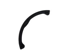 Générique Snowboard Protection Bar | ABS, Black, Head/Tail Arc Design | Guard for Snowboard Edges | Anti-Crash Protector Strip, Ski Board Accessory