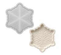 Générique Snowflake Mold - Flexible Christmas Snowflake Mould