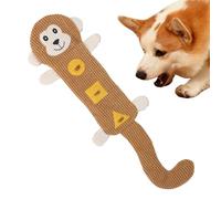 Générique Snuffle Toy - Squeaky Hiding Food Puzzle, Interactive Foraging Training Toy for Small Medium Breeds, Mental Stimulation, Stress Relaxation, Nose Work Enrichment, 18.11 * 5.90 * 0.39 inch