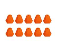Générique Soccer Cones | 10-Piece High Visibility All-Weather, Soccer Agility Cones Training Equipment for Basketball Skating Pet Training Athletics Coaching Backyard Field Marker Use