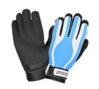 Générique Soccer Goalie Gloves for Adults Kids | Embossed Latex Palm Anti-Slip Grip | PU Backhand Elastic Fiber Wrist Support | Durable Match Training 1 Pair