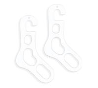 Générique Sock Stretcher Set, 2 Piece Crocheting Forming Frames, Adjustable Sock Blocker, Knitting Shape Tool for Beginners, Seniors, Adults, Handcrafts, Home Hobby, Studio, Office