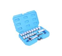 Générique Socket Wrench - Metal, 11.02x7.09x2.36in Repair Spanner Mini Heavy-Duty Tool | Multifunctional Ratchet Set, Portable Repair Kit For Home Repairs, Automotive Maintenance, Workshop, Factory