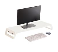 Générique Socle De Bureau Pour Moniteur,Étagère Organisatrice de Bureau Accessoires de | Support Organisateur en Bois pour Moniteur | Pour , Maison, École, Dortoir Universitaire, Salle d'Étude, Dor