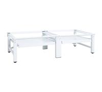Générique Socle de Lave-Linge et sèche-Linge et étagère coulissante Blanc,Maison & Jardin,Accessoires pour appareils électroménagers,Accessoires pour appareils de blanchisserie,16.61 KG,51196