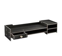 Générique Socle pour Écran De Bureau | Support Informatique pour Moniteur Bureau - Organisateur de Accessoires pour PC Clavier Imprimante Fournitures Scolaires