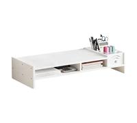 Générique Socle Pour Moniteur d'Ordinateur,Étagère Ergonomique à 2 Niveaux - Rehausseur d Écran 11 cm avec Organisateur de Rangement | pour Maison Bureau Table de Travail Dortoir Salle