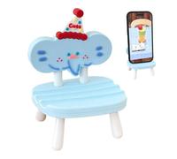 Générique Socle Téléphone Bureau Porte-Smartphone en Forme de Chaise Animal | Socle Mobile Table Pour Femmes Hommes Amateurs De Technologie Chambre Salon Dortoir Chevet Étude