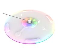 Générique Socle vertical RGB Base LED stable Socle de remplacement console de jeu pour PS5 Slim Disc/Digital Version