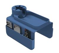 Générique Sofa Armrest Cup Holder - 48x29.5cm Silicone Anti Slip Arm Tray Drink Holder Couch Tray AntiSpill Holders with Side Pocket, Multifunctional Coffee Sofa Accessory for Living Room