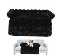 Générique Sofa Dog Couch Bed - Elevated Edge Cover, Soft Calming Mat, Durable Pet Sleeping | Apartment Bedroom Living Room Nursery Play Area Dog Furniture Comfort Resting Spot Table Display