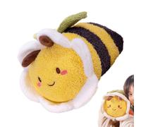 Générique Soft Bee Stuffed Animals, Cartoon Plush Doll Collectible, Toys with Super Soft Fabric, Bee Plush Character, Cute Dolls with Huggable Design, Kids Toy for Nursery Bed Crib Sofa
