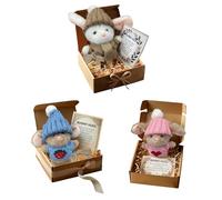 Générique Soft Bunny Toy -Hugging Doll - Petits Jouets en Peluche - | Compagnon Câlin Portable | Petits Jouets en Peluche pour Filles Et, Bureau D'intérieur, Canapé, Voiture, Adorable Lapin en