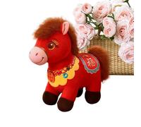 Générique Soft Chinese Themed Figurines Doll | Horse Plush, Blessing Meaning Cute Stuffed Animals - for Kids Boys Girls Birthday Chinese Lunar New Year Easter Party Favors