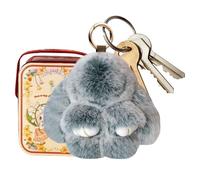 Générique Soft & Cute Bunny Keychains, Handmade Soft Bunny Charms | Artificial Rabbit Handmade Charms, Bag Accessories For Women And Girls