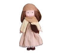 Générique Soft Doll - Cute Rag Doll, Plush Toy, Fall Theme Collectible, Handmade Dress Accessory | Style Fabric Figure for Christmas Halloween Thanksgiving Friends Family