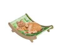 Générique Soft Pet Lounger, Breathable Sleeping Mat, Small Cats, 49x31.5x13cm Washable Chill Pad with Anti-Slip Base, Compact Couch Shape for Indoor Corners Travel Living Spaces Apartment