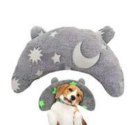 Générique Soft Pet Pillow | Neck Protection Sleeping - Furry Calming Toy, Comfortable Glowing Supplies for Home, Joint Relief