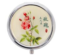 Générique Soin Solide Parfumé Rose Parfum Solide Portable pour Femme et Fille Parfum de Poche Aromathérapie Floral Léger et Compact pour Usage Quotidien