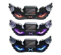 Générique Solar Car Warning Light - LED Eyes | 3-Pack Suction Lamp
