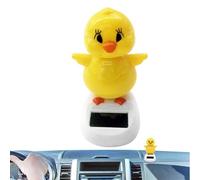 Générique Solar Dancing Chick - 4.33 inches Solar Danncing Figurines | Sollar Powered Dancing Toys, Cartoon Chick Ornaments Figures for Car Dashboard, Small Bobble Dancer
