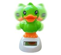 Générique Solar Dancing Duck Figurine Automotive Dashboard Ornament