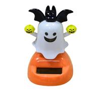 Générique Solar Dancing Figurines, Solar Powered Ghost Dance Figurine Ornament, 3.94x1.97 inches Shaking Doll Spooky Toy for Halloween Offices Desk Decorations Home Interior Parties Favors