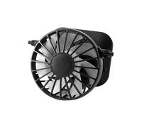 Générique Solar Fan Replacement, Lightweight Cooling Unit, Weatherproof Mini Insert, Hands-Free Ventilation Attachment for Outdoor Camping Fishing Travel Heat Relief, Flexible Cooling Solution