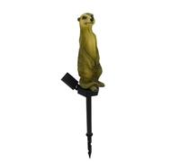 Générique Solar Meerkat Stake Lights, Waterproof Animal Sculpture, Decorative Garden Statue, Solar Powered Lamp, Outdoor Yard Art, Landscape Lighting, Path Decor