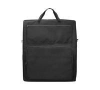 Générique Solar Panel Bag, Outdoor Solar Organizer, Double-Layer Waterproof Nylon with Padding, Multi-Pocket Design and Shoulder Strap for Travel and Camping, 25.51x22.01x4.49 inches Black