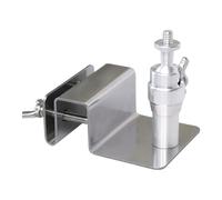 Générique Solar Panel Gutter Mount - Security System Outdoor Bracket, Gutter Camera Holder with Adjustable Fit, Home Commercial Apartment Installation, Outdoor Monitoring Setup Use