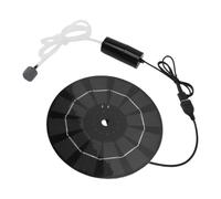Générique Solar Pond Aerator, Solar Powered Oxygenator, Waterproof Air Pump | Floating Solar Pond Aerator for Aquarium, Live Fish Transportation, Outdoor Fishing, Seafood Stall, Garden, Yard 24x24x3cm