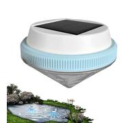 Générique Solar Pool Lights, RGB Pool Lights, 4 inch Waterproof Floating Light, Smart Auto on Off Lighting, Outdoor Pond Hot Tub, Backyard Party Decor Lamp for Bathroom Hot Tub Use