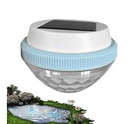 Générique Solar Pool Lights, RGB Pool Lights, 4 inch Waterproof Floating Light, Smart Auto on Off Lighting, Outdoor Pond Hot Tub, Backyard Party Decor Lamp for Bathroom Hot Tub Use