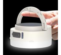 Générique Solar Powered Lantern - Bright Long-Lasting Weather-Resistant Portable Camp Lantern, High Lumen USB Rechargeable | Outdoor Tent Lighting Hanging Light For Hiking Home Garden