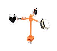 Générique Solar Voice Bird Repeller - Bird Control for Pigeon | Birds Reflect Visual Bierd Scarer | Motion Sensor Sound Device with Flash, Solar Powered, Weather Resistan