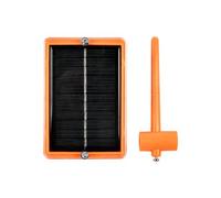 Générique Solar Voice Bird Repeller - Bird Control for Pigeon | Birds Reflect Visual Bierd Scarer | Motion Sensor Sound Device with Flash, Solar Powered, Weather Resistan