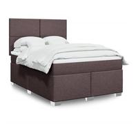 Générique Sommier à Lattes de lit avec Matelas Marron foncé 160x200 cm,Lits & Cadres de lit,104.94KG-3290535