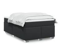 Générique Sommier à Lattes de lit avec Matelas Noir 120x190 cm Similicuir,Lits & Accessoires,Lits & Cadres de lit-3285201