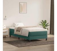Générique Sommier à Lattes de lit et Matelas Vert foncé 80x220 cm Velours,Meubles, Lits & Accessoires, Lits & Cadres de lit, Vert (Poids 37.8KG)