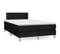 Générique Sommier à Lattes de lit Matelas et LED Noir 120x190 cm Tissu,Meubles,Lits & Accessoires,Lits & Cadres de lit,Noir,52.63 KG,3270083
