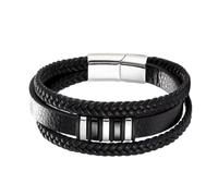 Générique Son Bracelet From Dad Leather Braid Fashion Jewelry