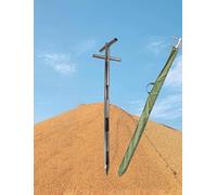 Générique Sonde d'échantillonnage de Grains en Acier Inoxydable de 32 mm avec poignée rotative for Un échantillonnage Efficace des granulés et des Sacs Solides(100cm/39in)