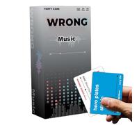 Générique Song Games - 500 Sheet Fun Tabletop Toy | Singing Party Challenge with Interactive Cards, Family Activity for Birthday Boys Girls Couples Teens, Entertainment Set