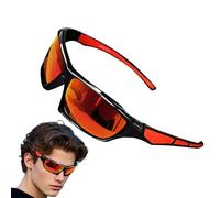 Générique Sonnenbrille Herren | Polarisierte UV Brille | Leichte Sport Sonnenbrille | Komfortable Outdoor Brille für Angeln Fischen Fahrradfahren Autofahren Reisen und Freizeitaktivitäten