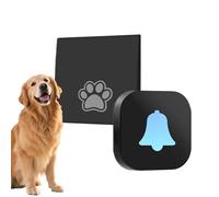 Générique Sonnette de Porte Chien - Étanche Longue Portée Résistant Aux Intempéries - Sonnette pour Apprentissage Propreté Chiot - pour Appartement Maison Professionnels Chiens Petits Moyens Séniors
